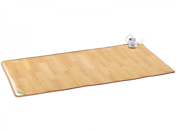 Beheizbare Infrarot-Fußboden-Matte, 105 x 200 cm, bis 50 °C, 550 Watt
