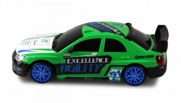 Amewi RC Auto Drift Sport Car 1:24 grün, 4WD 2,4 GHz RTR