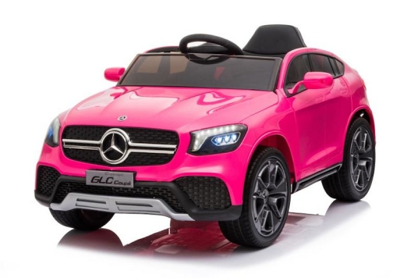 Kinderfahrzeug - Elektro Auto Mercedes GLC - Lizenziert - pink