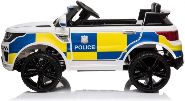 Kinderfahrzeug - Elektro Auto Polizei RR002 - 12V 7AH Akku, 2 Motoren- 2,4Ghz Fernsteuerung, MP3 + Sirene