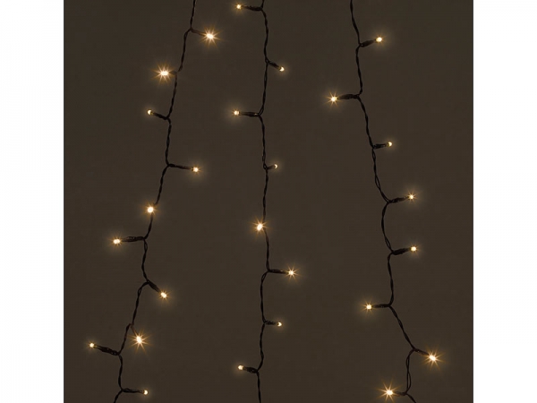 Weihnachtsbaum-Überwurf-Lichterkette mit 8 Girlanden & 320 LEDs, IP44