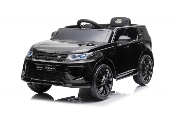 Kinderfahrzeug - Elektro Auto "Land Rover Discovery 5" - Lizenziert - 12V7AH, 2 Motoren- 2,4Ghz Fernsteuerung, MP3, Ledersitz+EVA