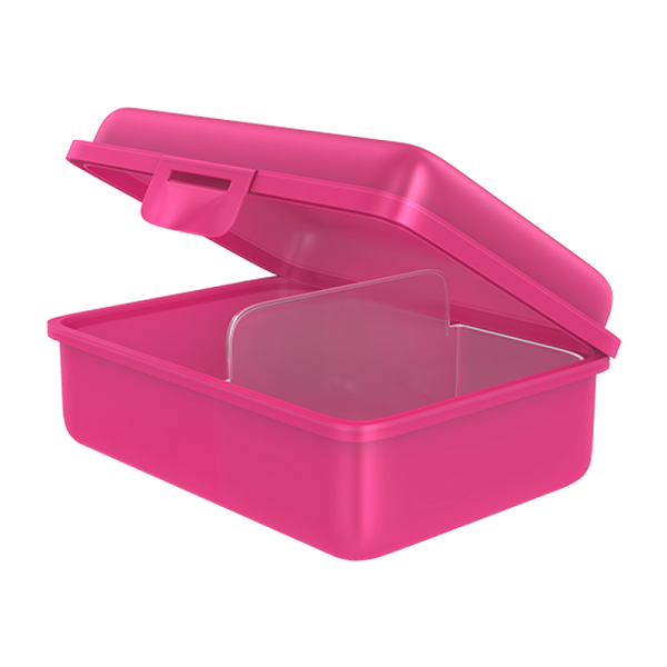 Fizzii Lunchbox mit Trennfach pink, Pferd