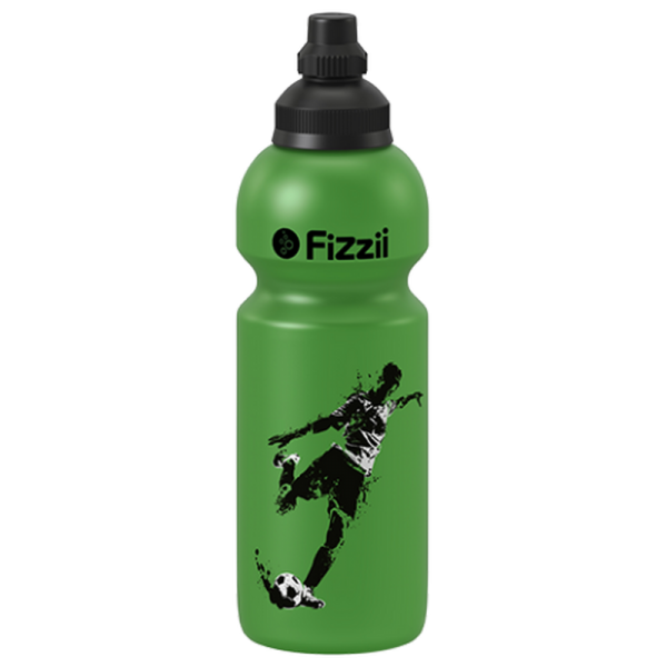 Fizzii Trinkflasche 600ml grün, Kicker