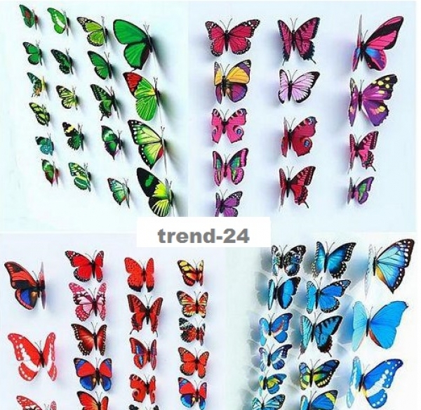 Magnet-Schmetterlinge ideale Dekoidee