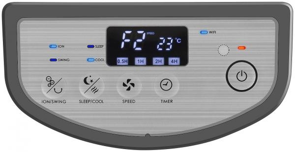 3in1-WLAN-Luftkühler, Luftbefeuchter und Ionisator, App, Fernbedienung