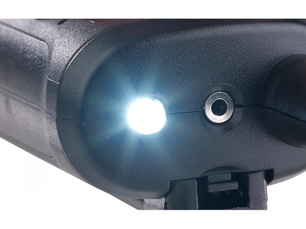 2er-Set PMR-Funkgeräte mit VOX, bis 10 km Reichweite, LED-Taschenlampe