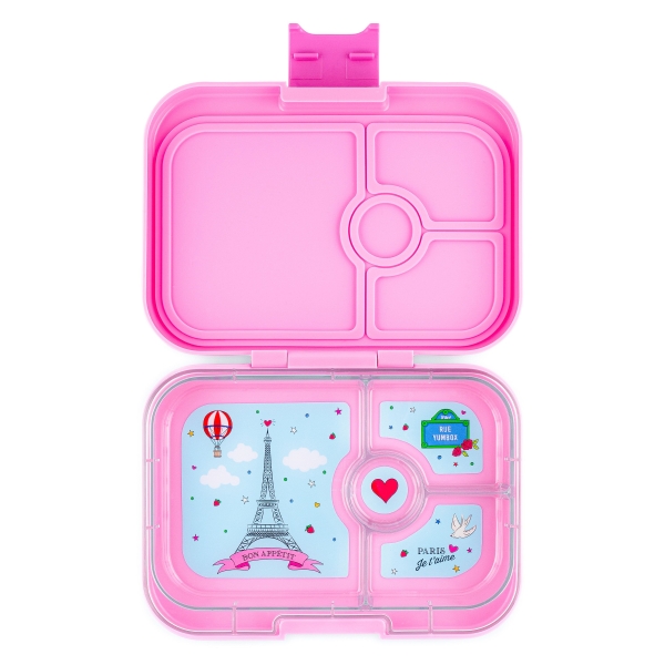 Yumbox Panino (4 Unterteilungen) Fifi Pink Paris Znüni Lunchbox